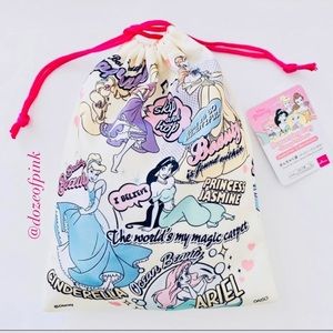 Disney Princess retro art drawstring bag